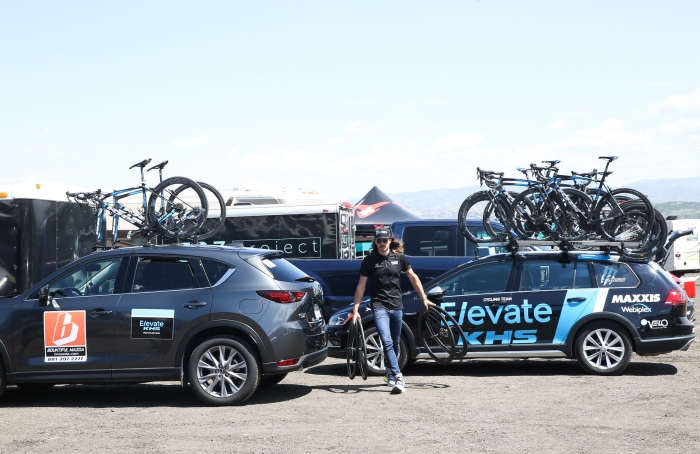 Elevate-KHS sets up for Stage 5.