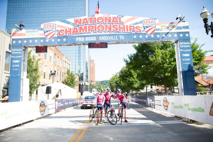 2021 USA Cycling Pro Women's Criterium Championships. June 18, 2021, Knoxville, TN. Photo by Cathy Fegan-Kim, cottonsoxphotography.com