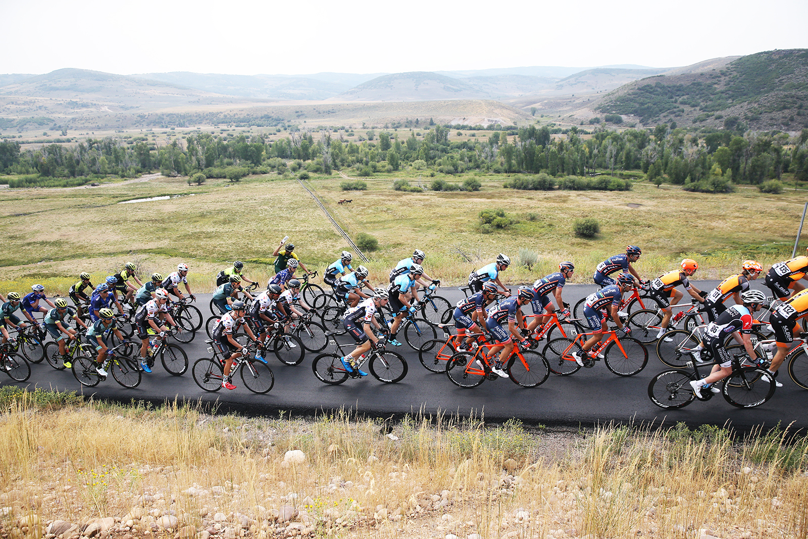 Park City, Utah. Stage 5 of the 2018 Tour of Utah, August 10, 2018. Photo by Cathy Fegan-Kim, www.cottonsoxphotography.net