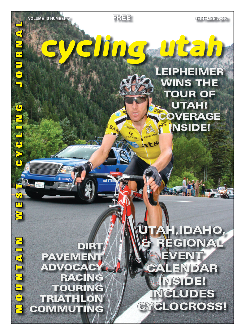 Cycling Utah’s September 2010 Issue is Now Available!