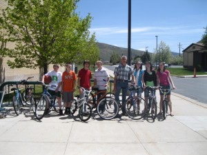 Kelly Lambert and Bicycles in Kamas Utah