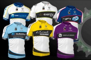 2012 Jerseys for the Tour of Utah