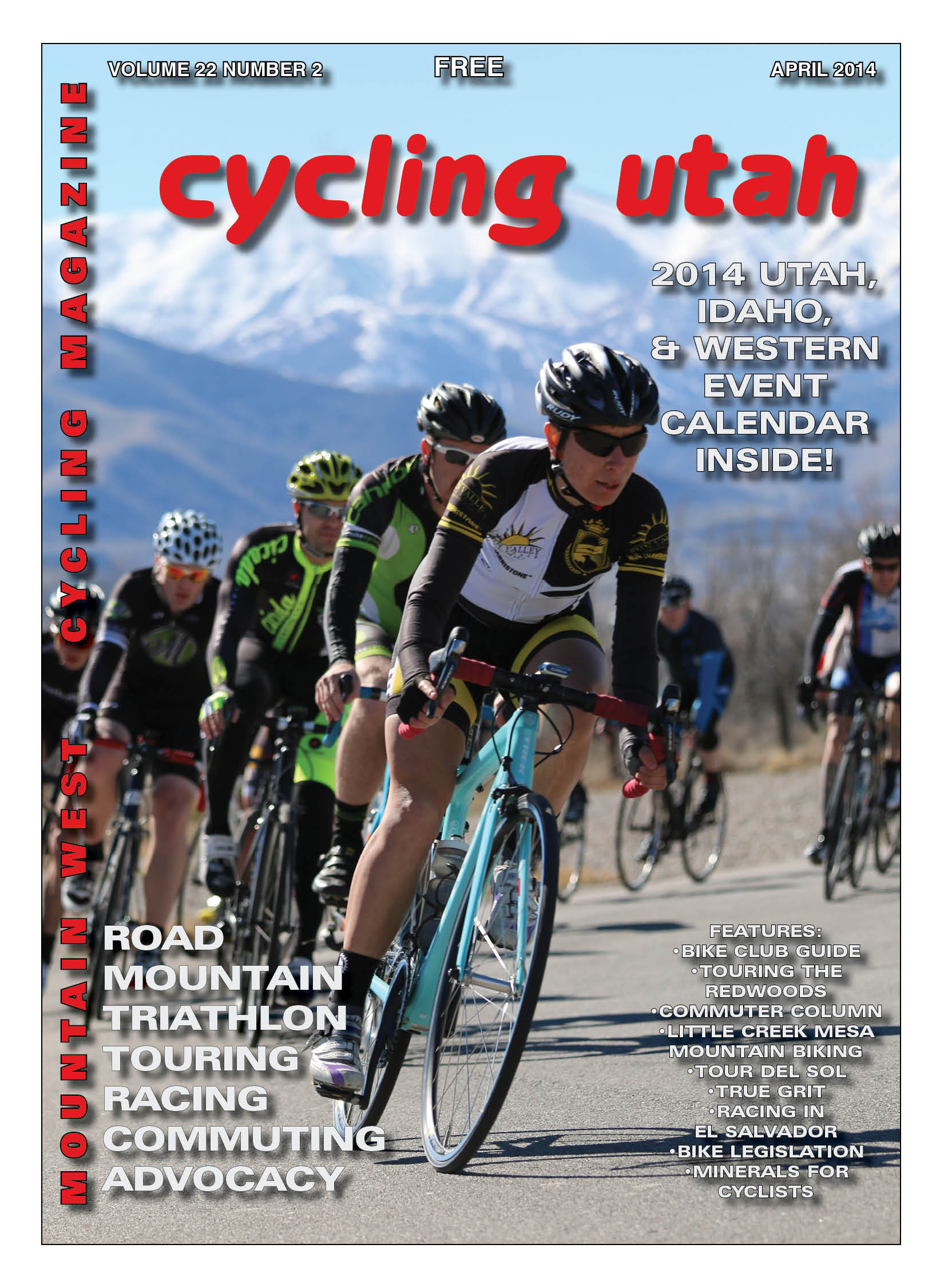 Cycling Utah’s April 2014 Issue is Now Available!