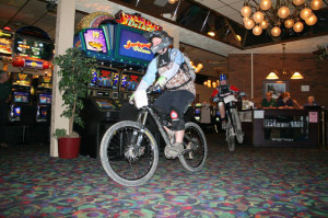The Fears, Tears and Beers Enduro in Ely, NV features a ride through the casinos. Photo: courtesy Fears, Tears and Beers.