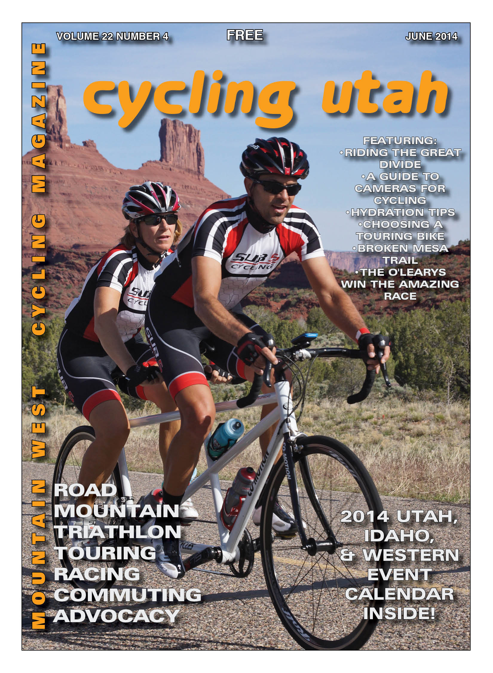 Cycling Utah’s June 2014 Issue is Now Available!