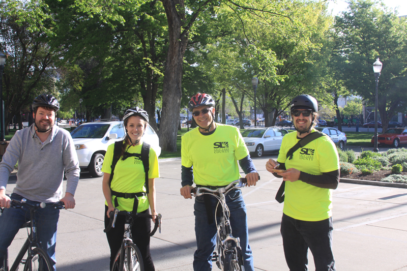 Salt Lake County Bicycle Ambassadors Encourage Bike Commuting