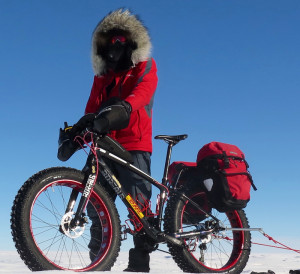 In January 2014, Daniel Burton became the first person to ride solo