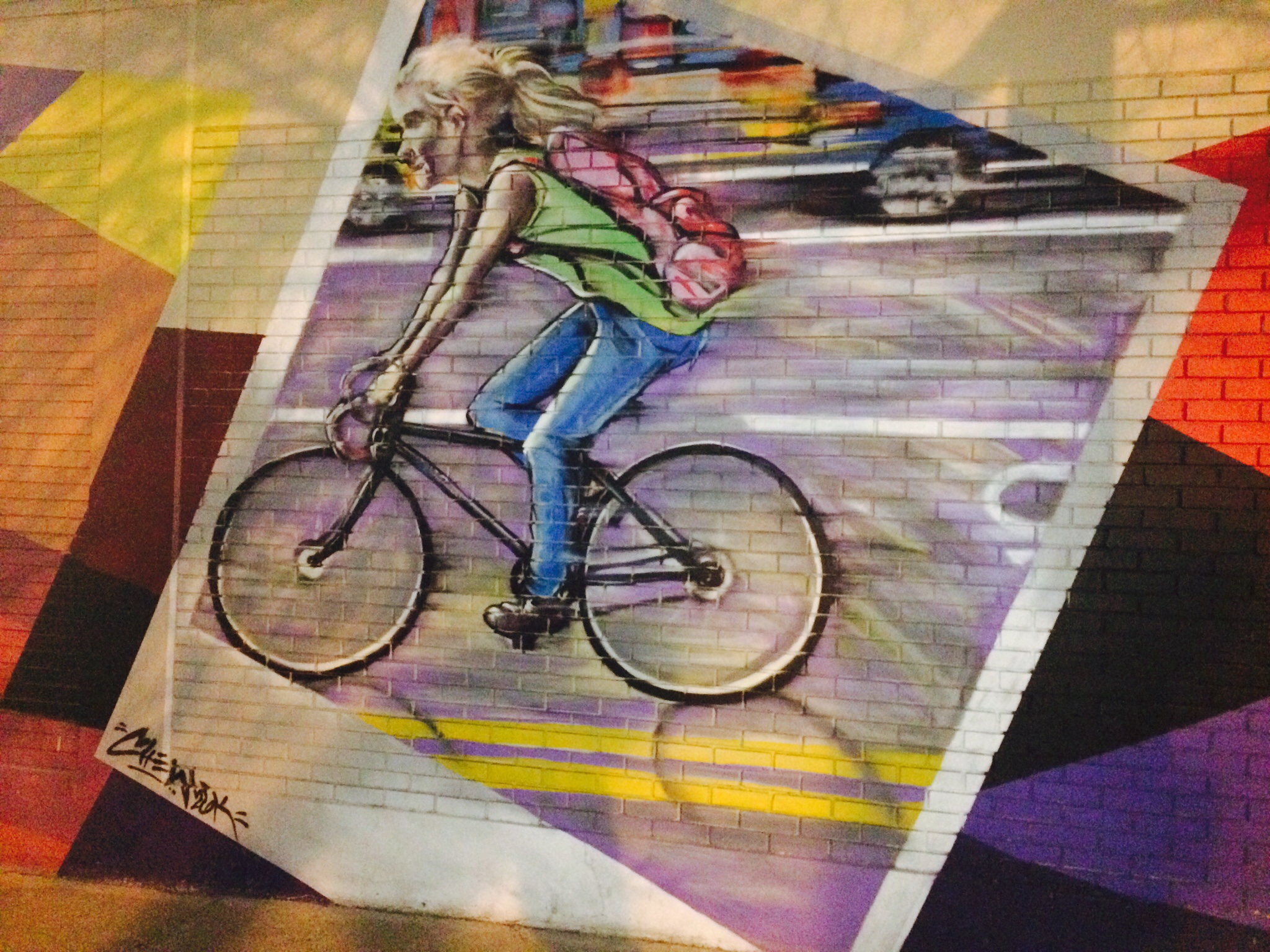 Photo of the Day – Sugarhouse Bicycle Mural