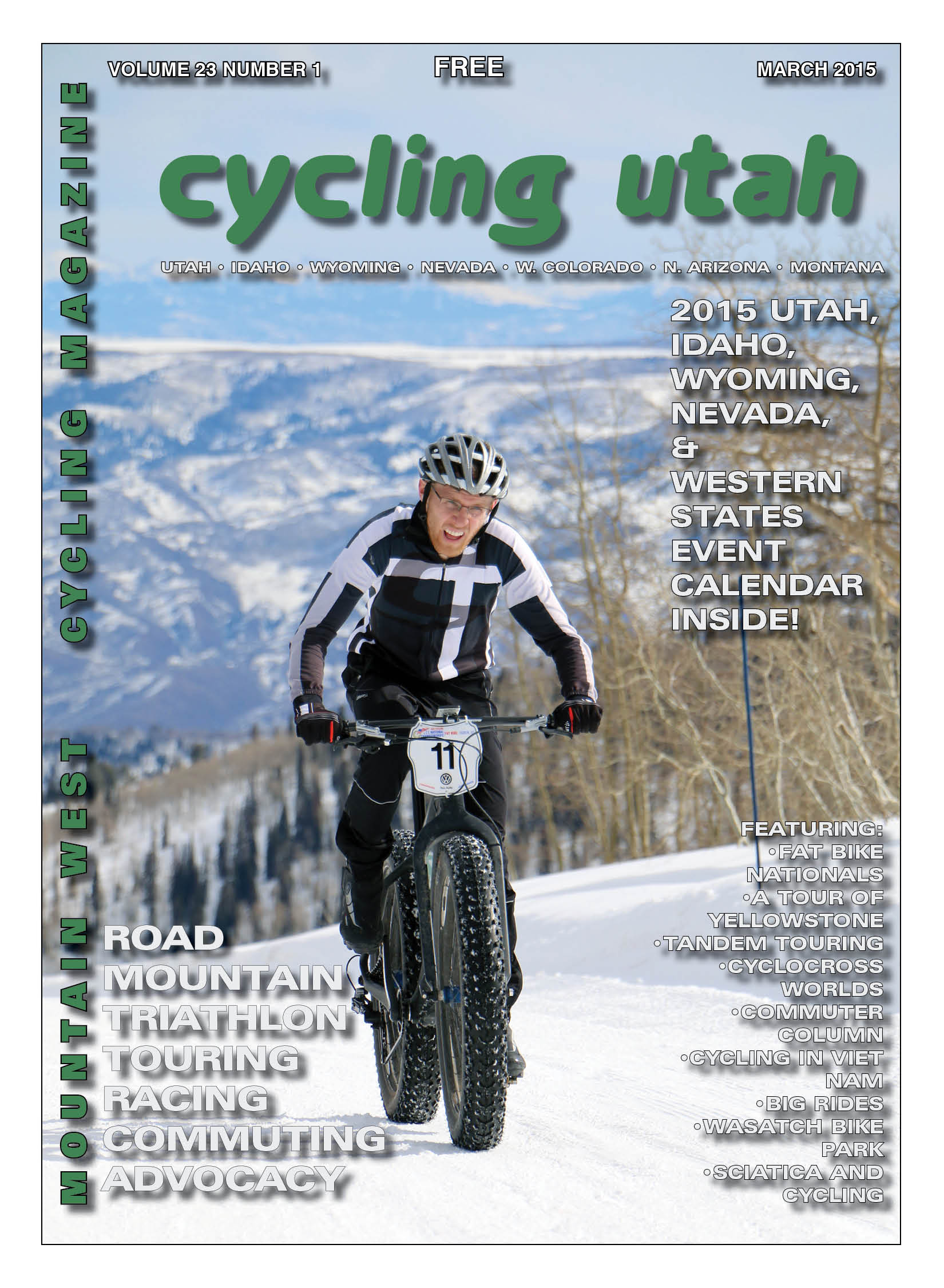 Cycling Utah’s March 2015 Issue is Now Available!