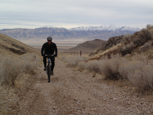 Views from the Wild Horse Dirt Fondo course. Utah's Cedar Mountains has incredible scenery. Photo by Chris Magerl.