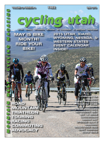 Cycling Utah’s May 2015 Issue is Now Available!