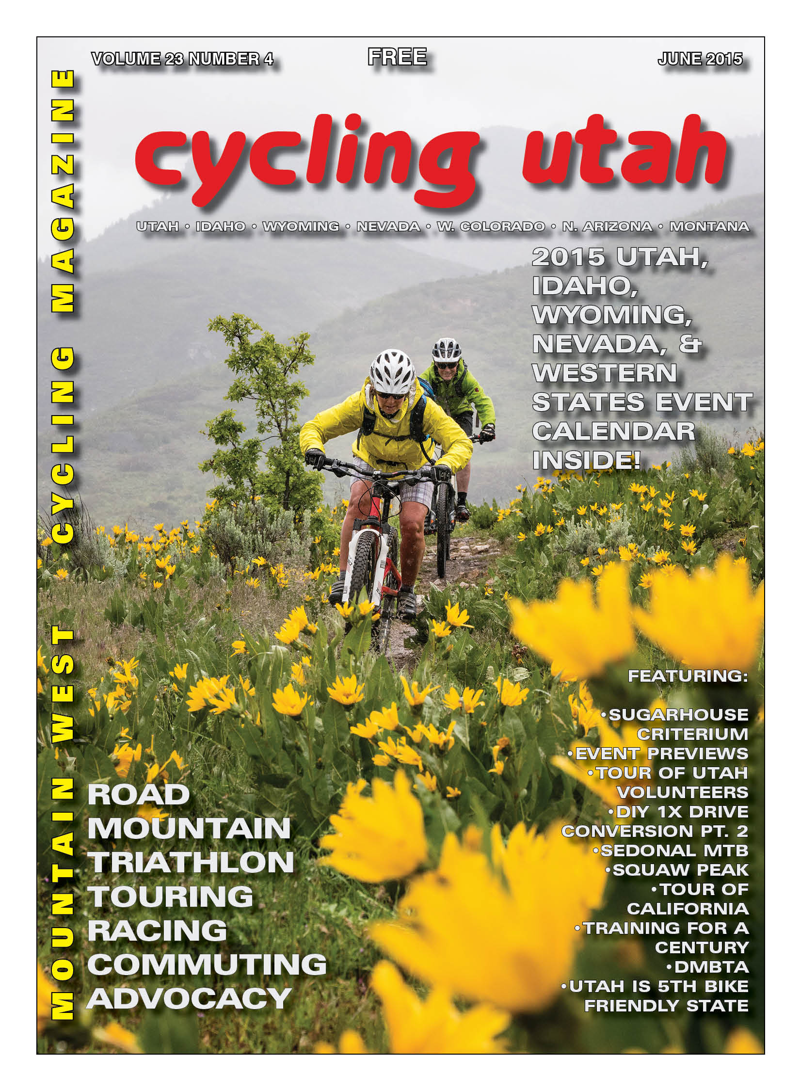 Cycling Utah’s June 2015 Issue is Now Available!
