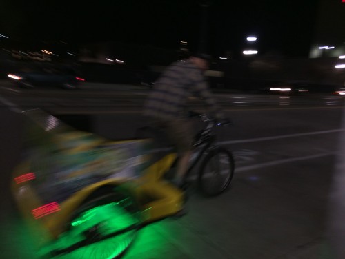 Pedicabs are an important component of Salt Lake City's transportation mix. Photo by Dave Iltis