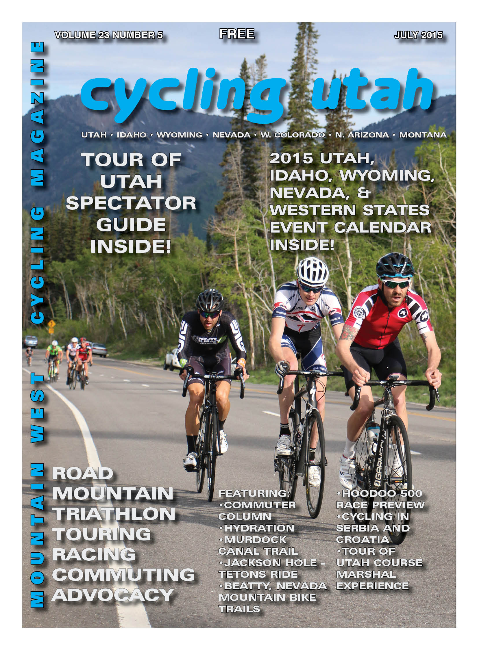 Cycling Utah’s July 2015 Issue is Now Available!