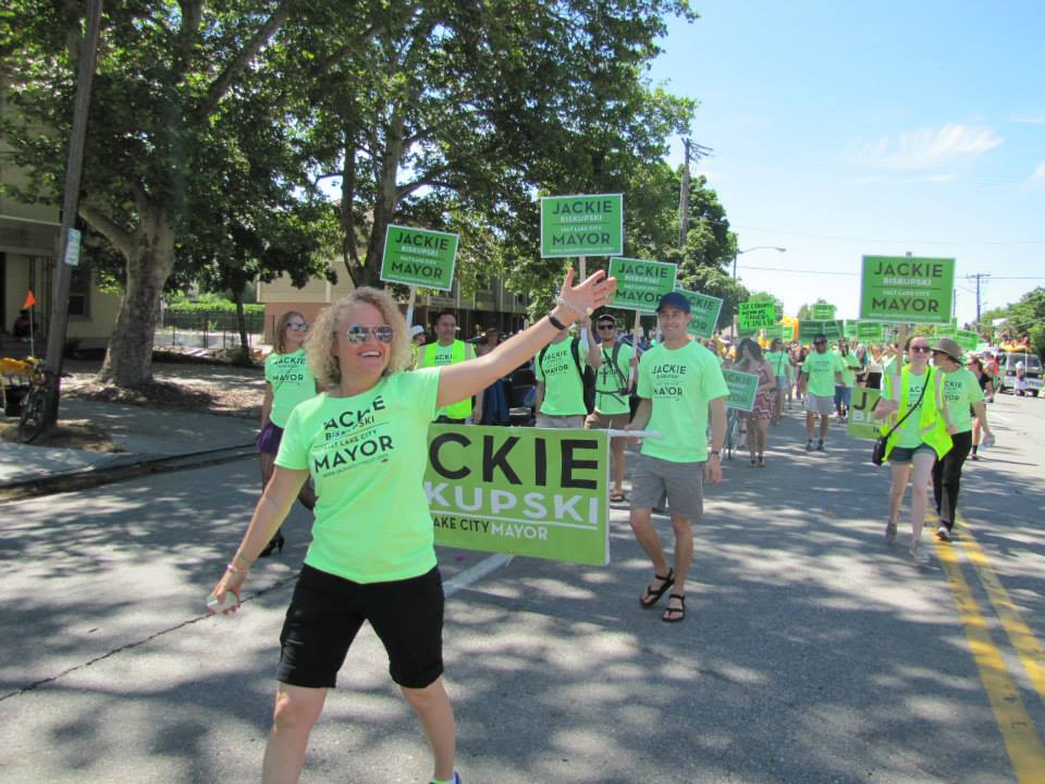 Jackie Biskupski – Answers to Cycling Utah’s Salt Lake City 2015 Mayoral Election Candidate Survey