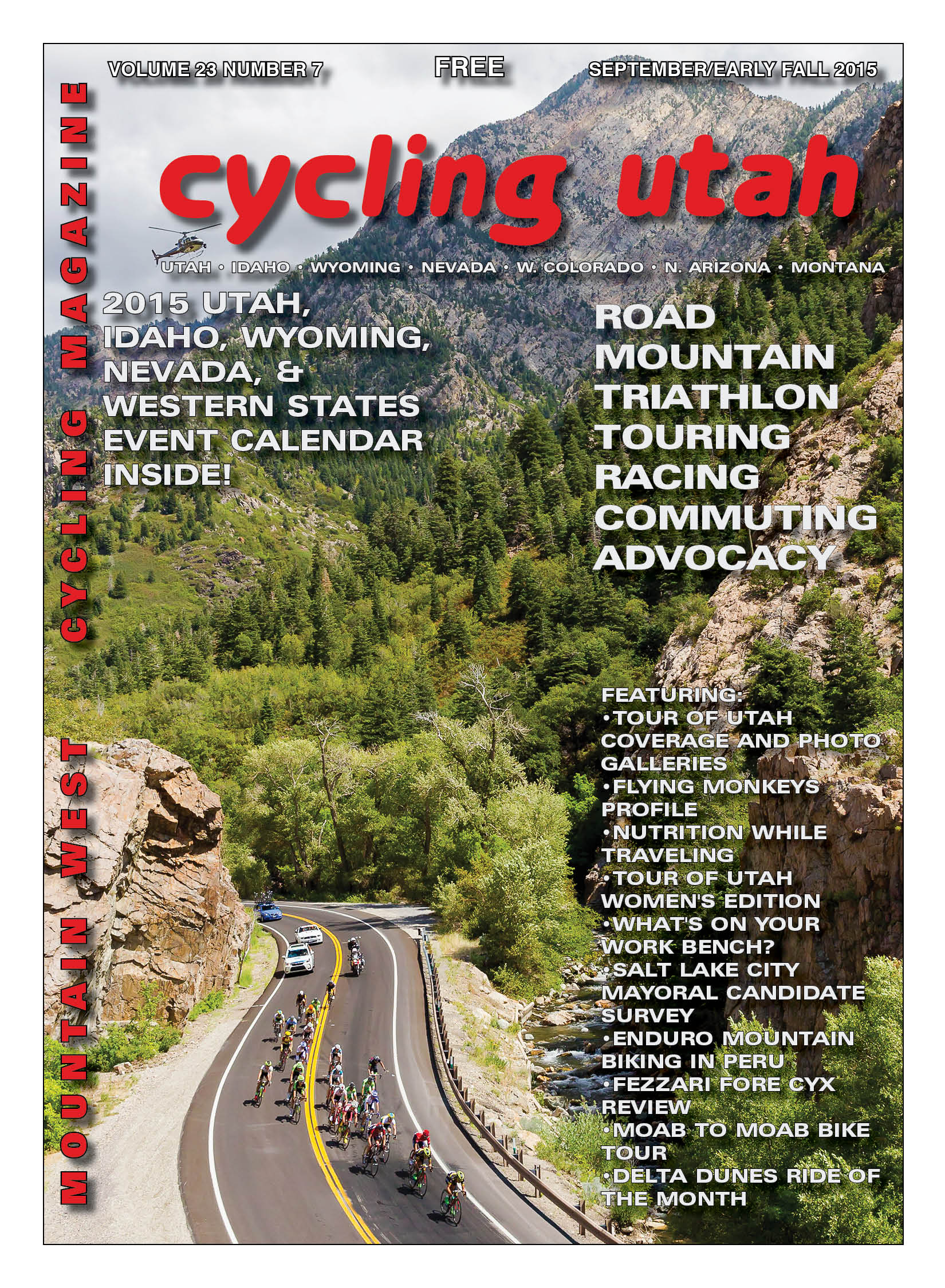 Cycling Utah’s September 2015 Issue is Now Available!