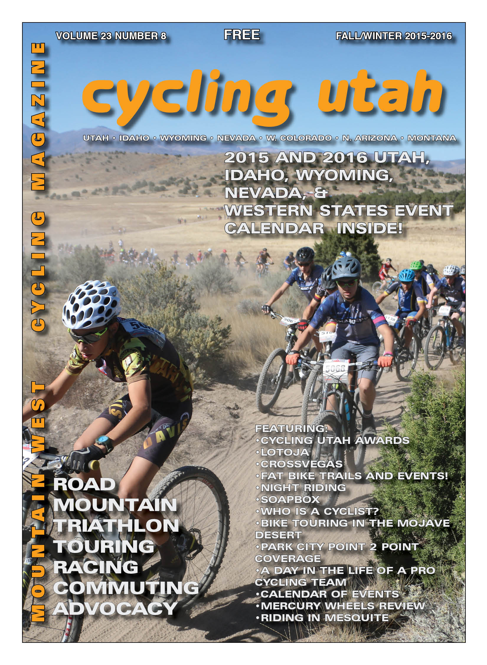 Cycling Utah’s Fall-Winter 2015-2016 Issue is Now Available!