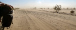 A dusty morning on the Cadiz Road.