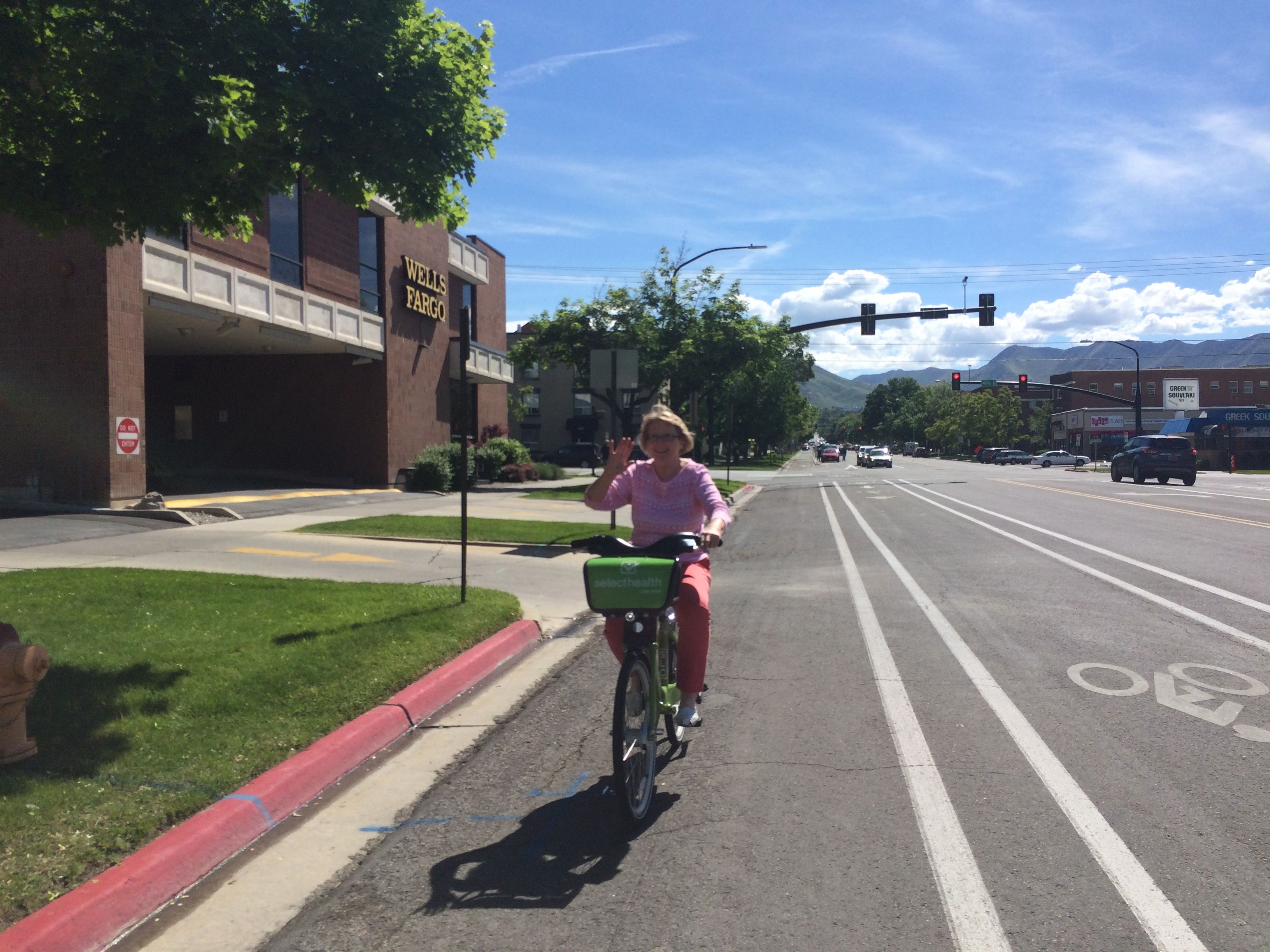 Greenbike Salt Lake City Bikeshare Free to Ride on May 21, 2021