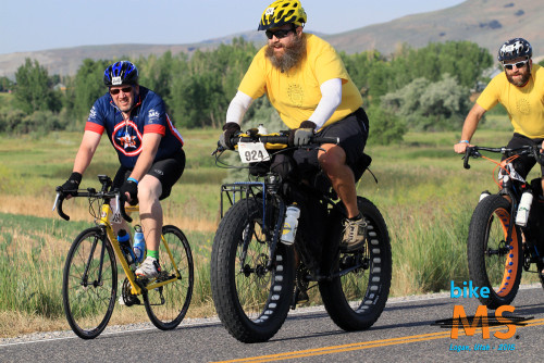 Bikes and riders of all types are welcome at the MS Bike Tour. Photo by Bike MS Utah.