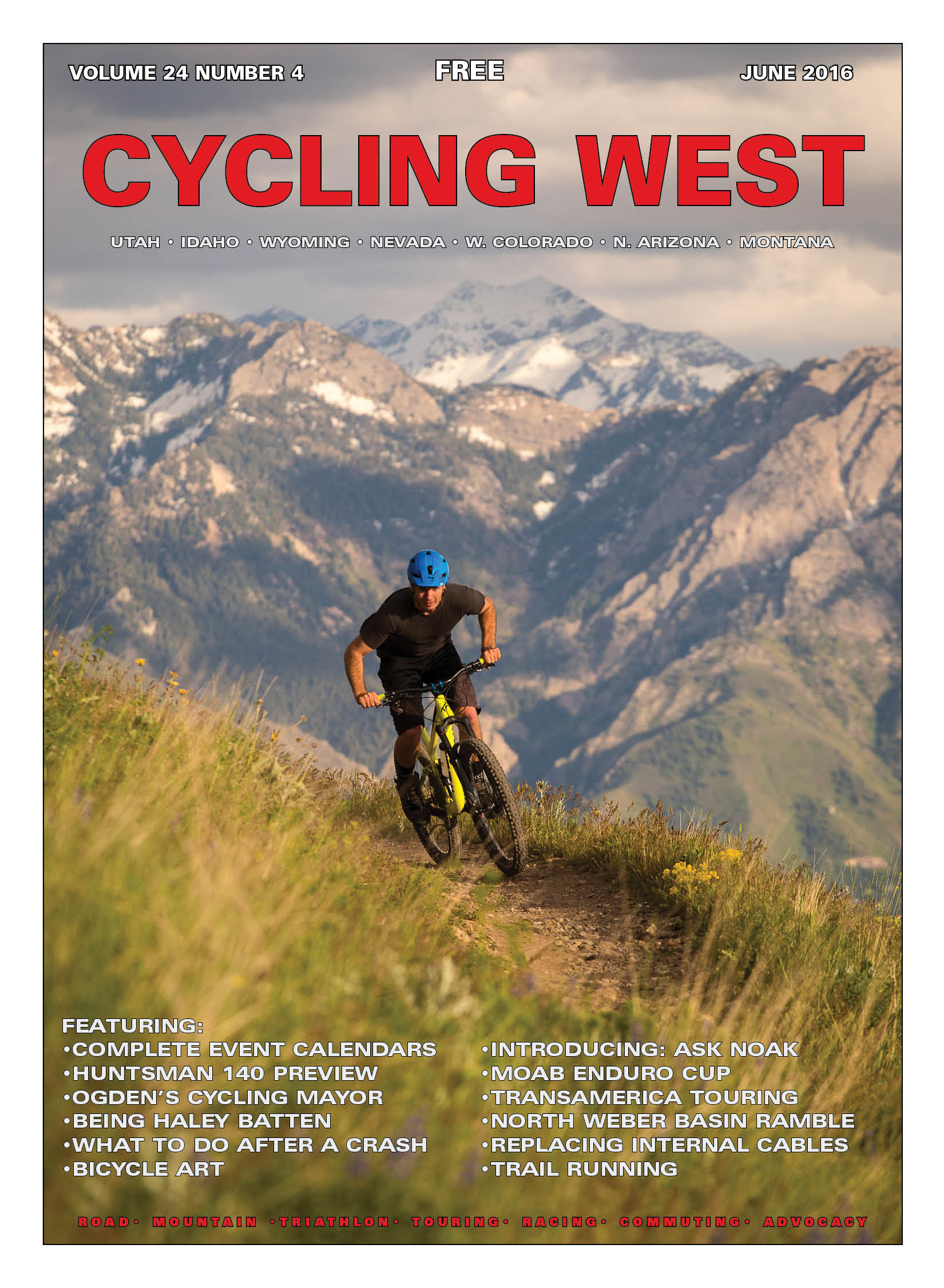 Cycling Utah and Cycling West’s June 2016 Issue is Now Available!