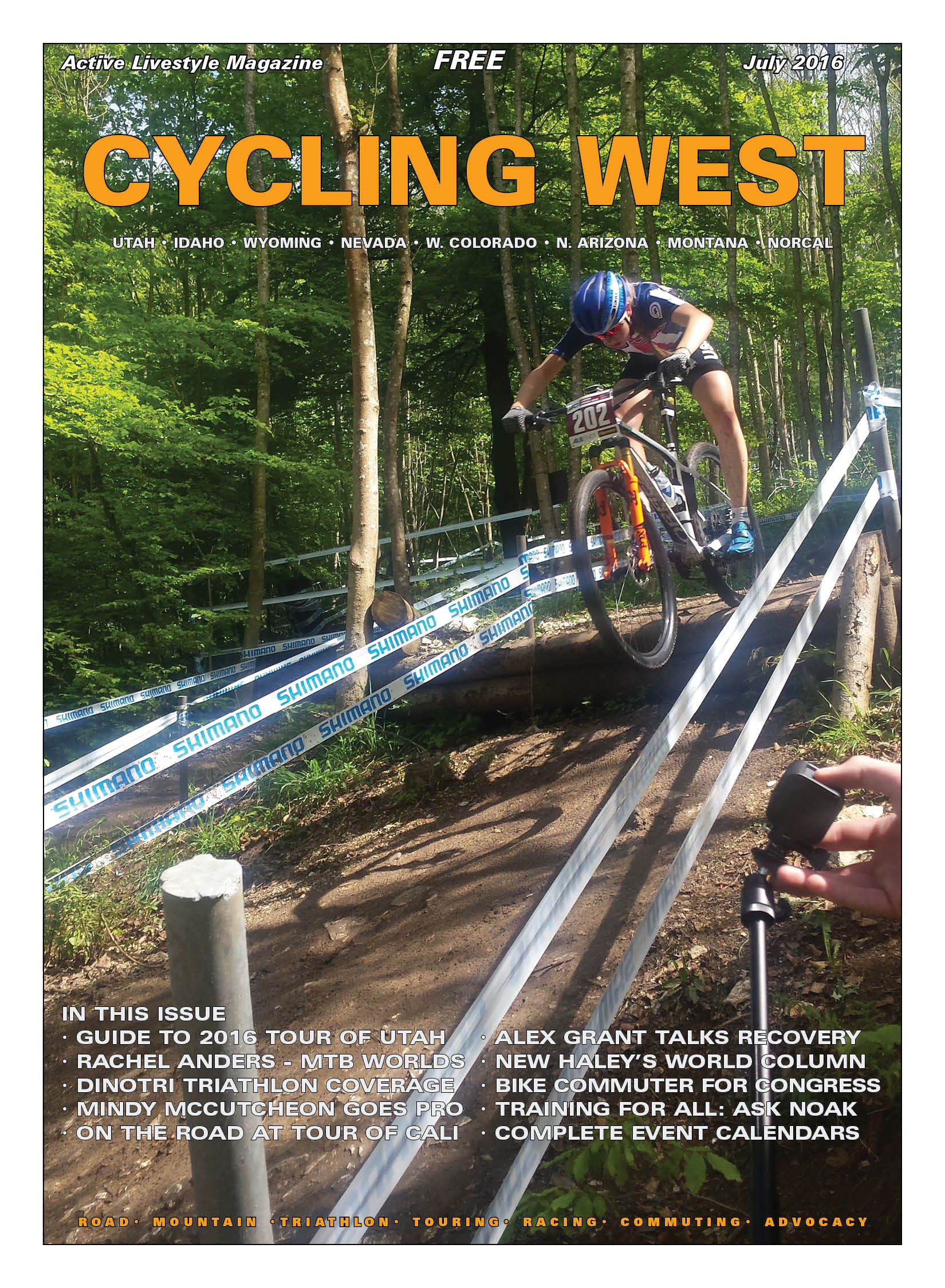 Cycling Utah and Cycling West’s July 2016 Issue is Now Available!