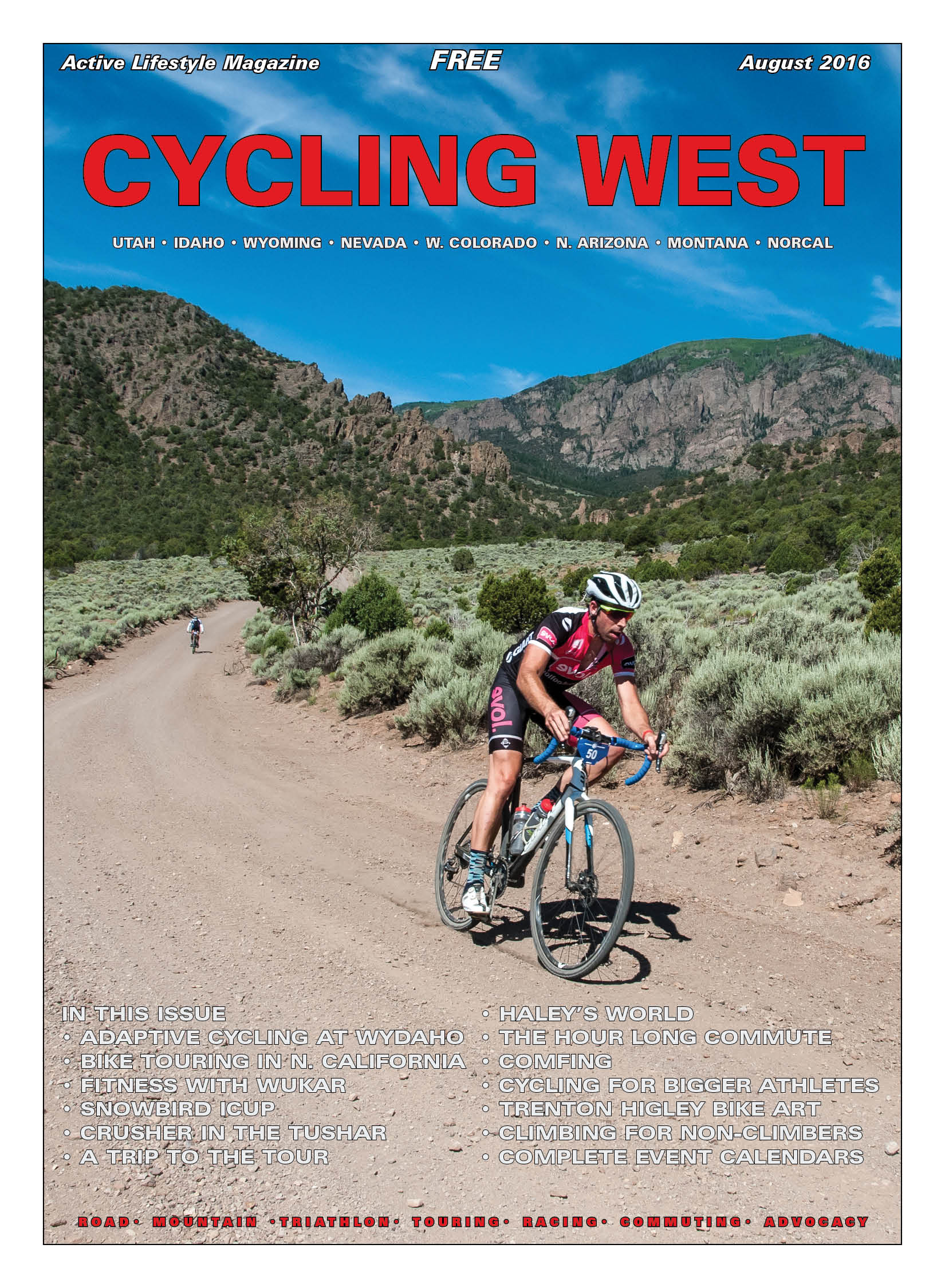 Cycling West and Cycling Utah’s August 2016 Issue is Now Available!