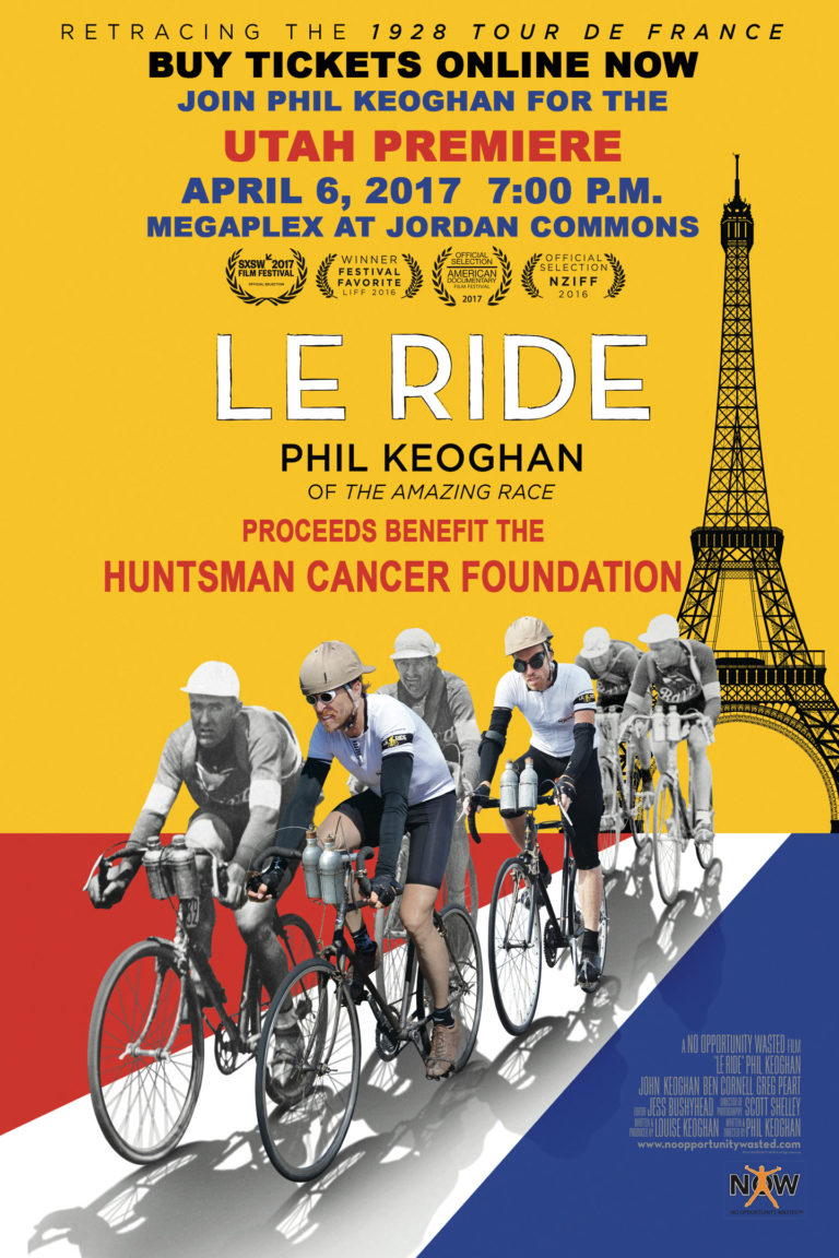 Le Ride Documentary on Retracing 1928 Tour de France to Show in Salt Lake City on April 6 – Benefits Huntsman Cancer Institute