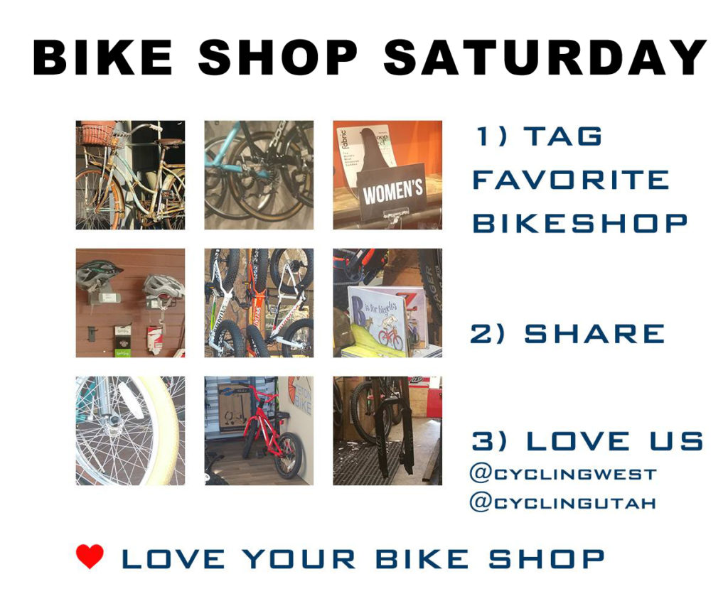 Bike Shop Saturday is a global event held the second Saturday of each December. Come out to your local bike shop and support them.