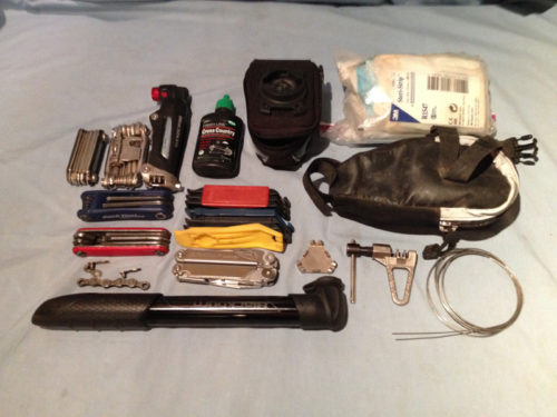 Bicycle tool kit