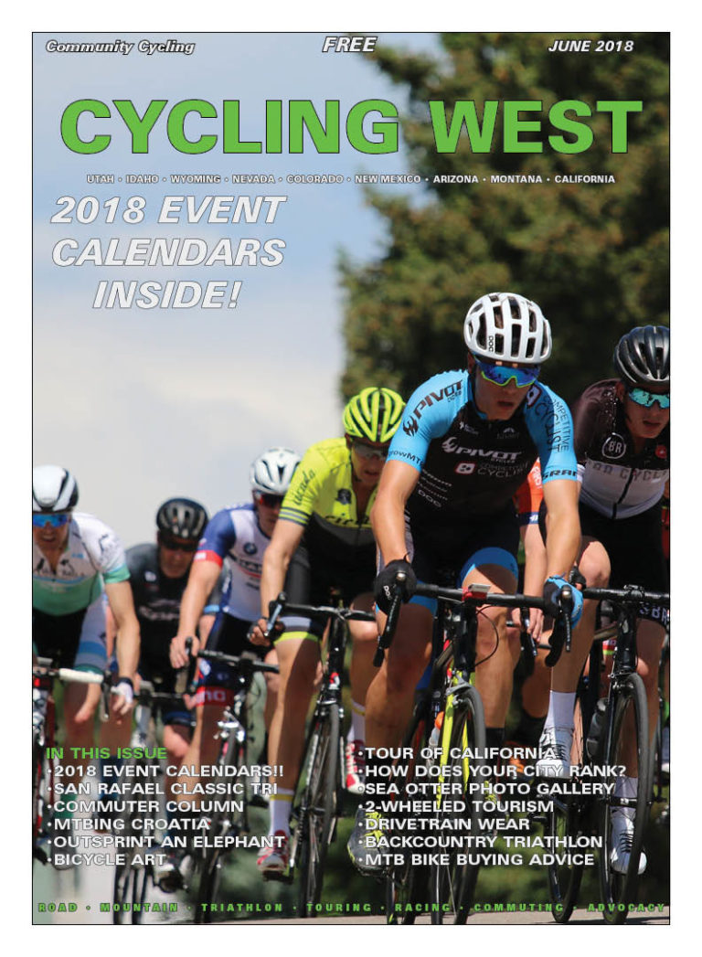 Cycling West and Cycling Utah’s June 2018 Issue is Now Available!