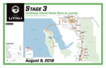 Route Map of Stage 3 of the 2018 Tour of Utah.