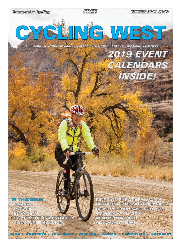 Cycling West and Cycling Utah’s Winter 2018-2019 Issue is Now Available!