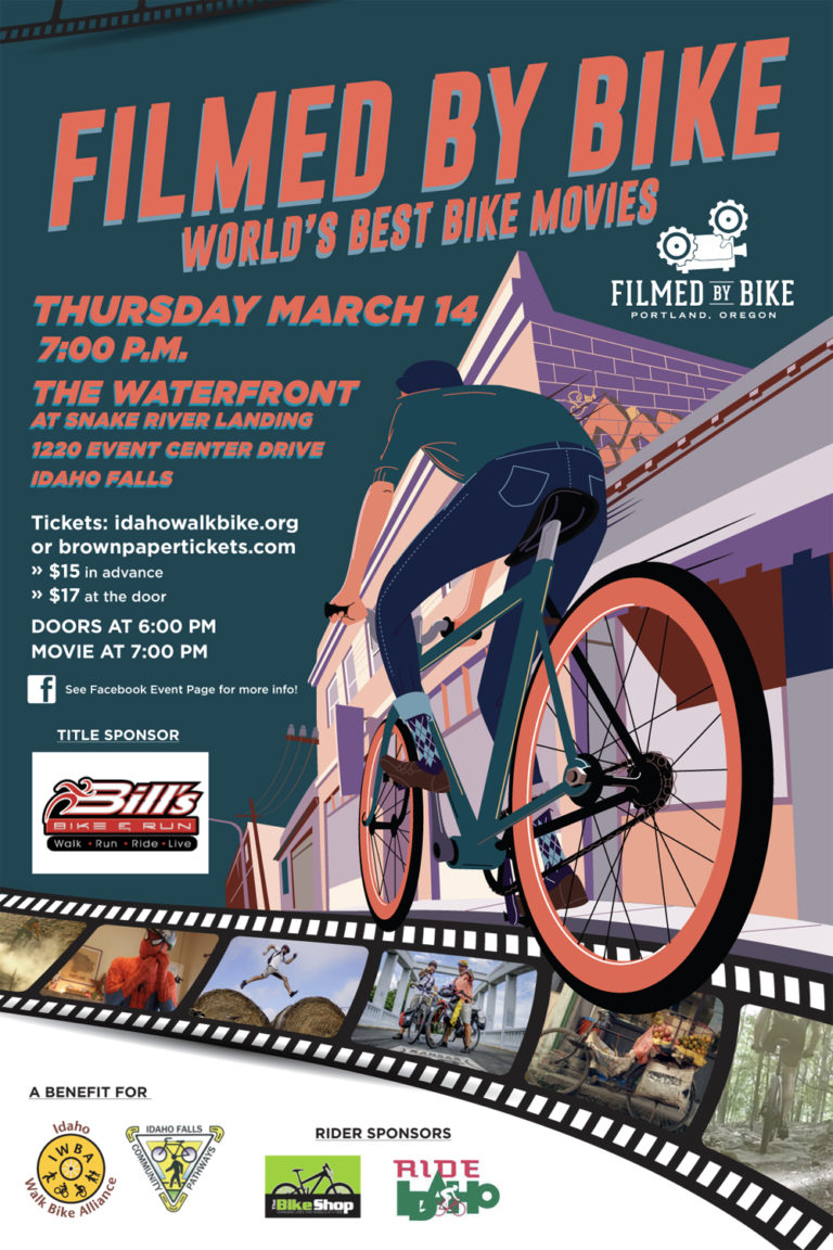 Filmed By Bike Festival to Stop in Idaho Falls, 3-14-19