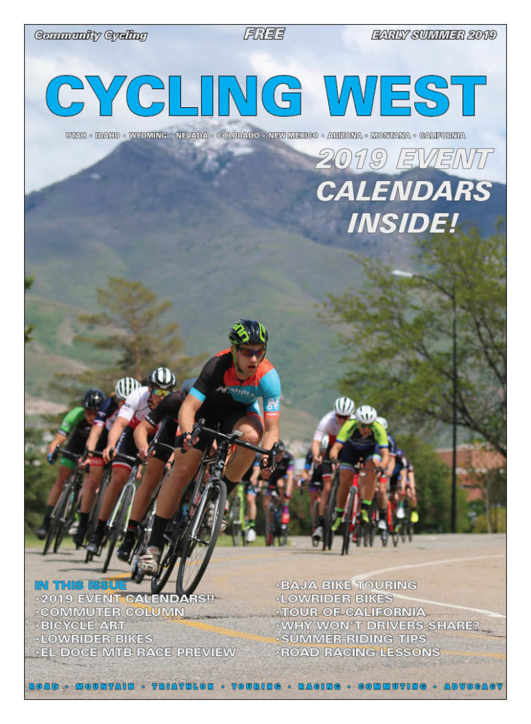 Cycling West and Cycling Utah’s Early Summer – June 2019 Issue is Now Available!