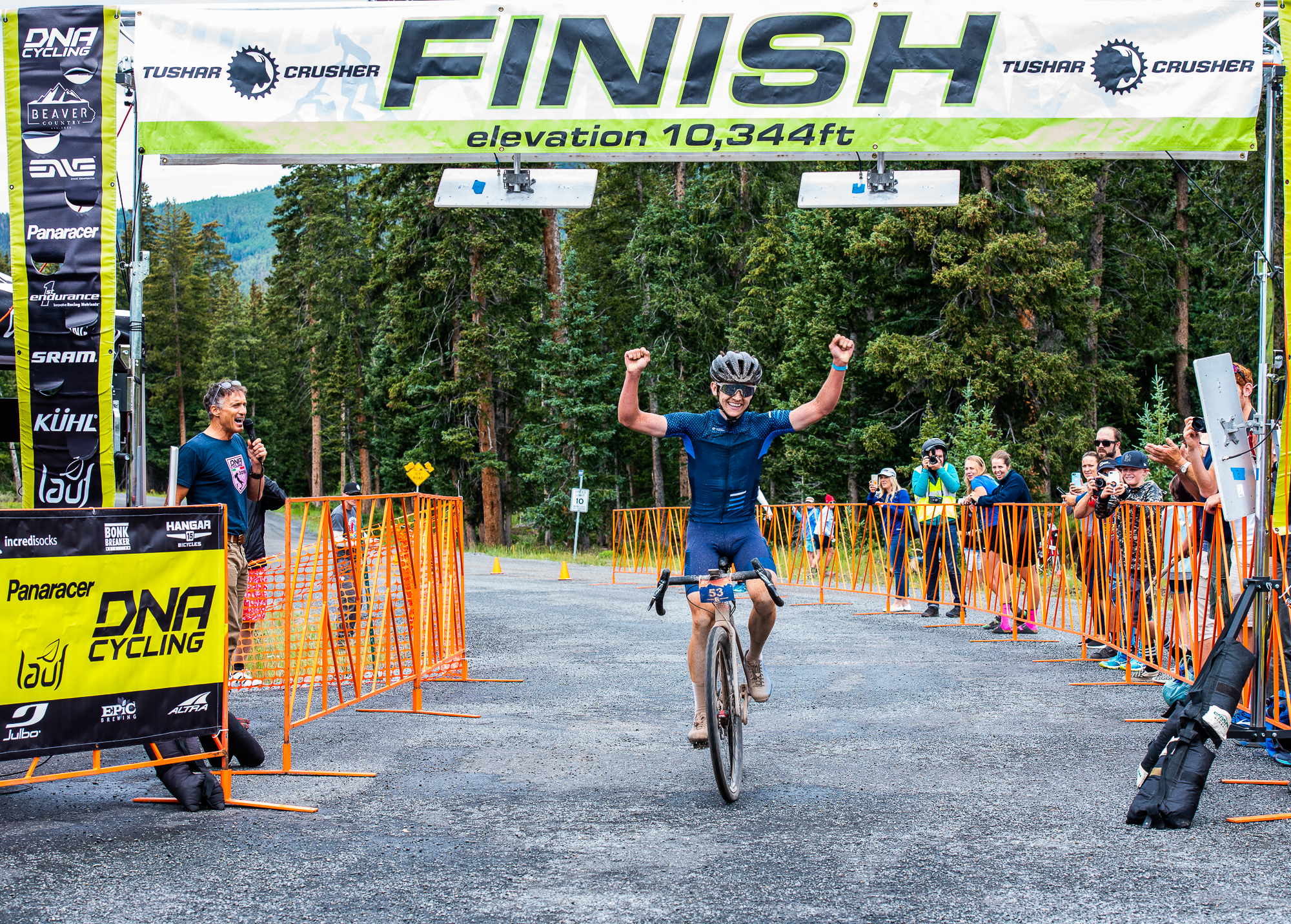 Zach Calton takes a solo win in his first attempt. 2018 Crusher in the Tushar. PC: Steven L. Sheffield