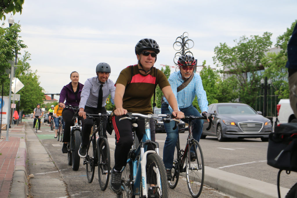 Will the new mayor of Salt Lake City be a bicycling mayor? See Cycling Utah's 2019 Mayoral Candidate Survey. Photo by Dave Iltis