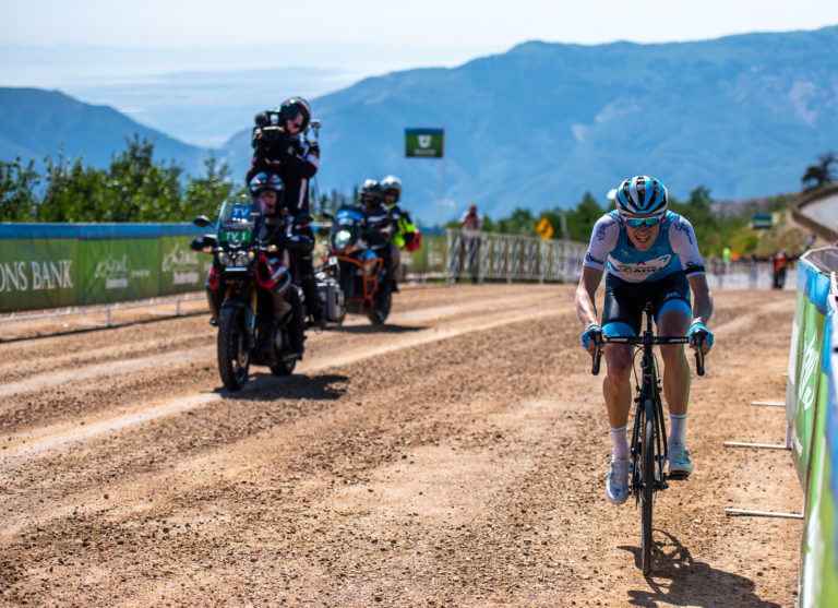 Hermans Seizes Tour of Utah Leader’s Jersey on Powder Mountain