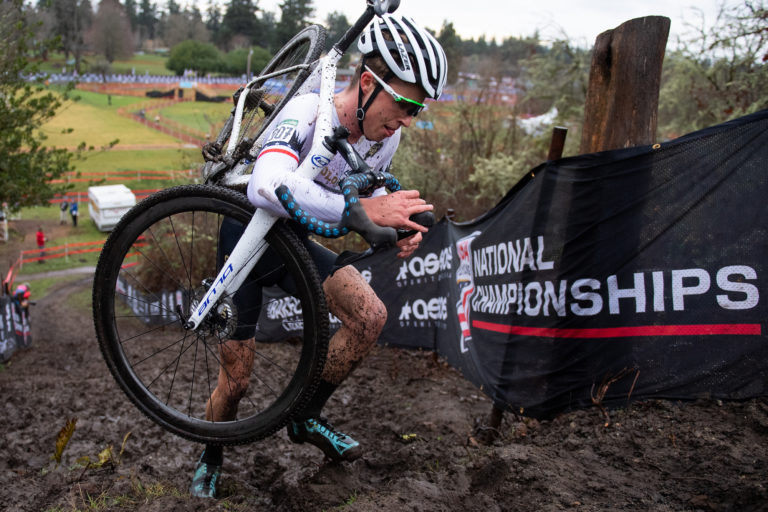 Collegiate Athletes and Masters Men Tackle Wind and Mud on Day 3 of US Cyclocross National Championships