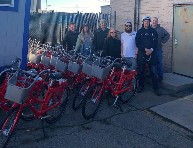 Boise GreenBike Donates Bikes to Interfaith Sanctuary