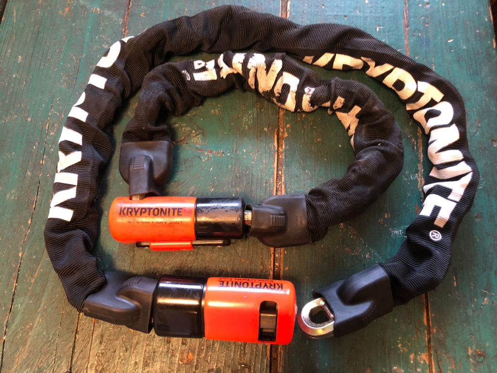 tilbagebetaling Stevenson Gemme Kryptonite Evolution Series 4 1090 and 1055 Integrated Chain Lock Review -  Cycling West - Cycling Utah