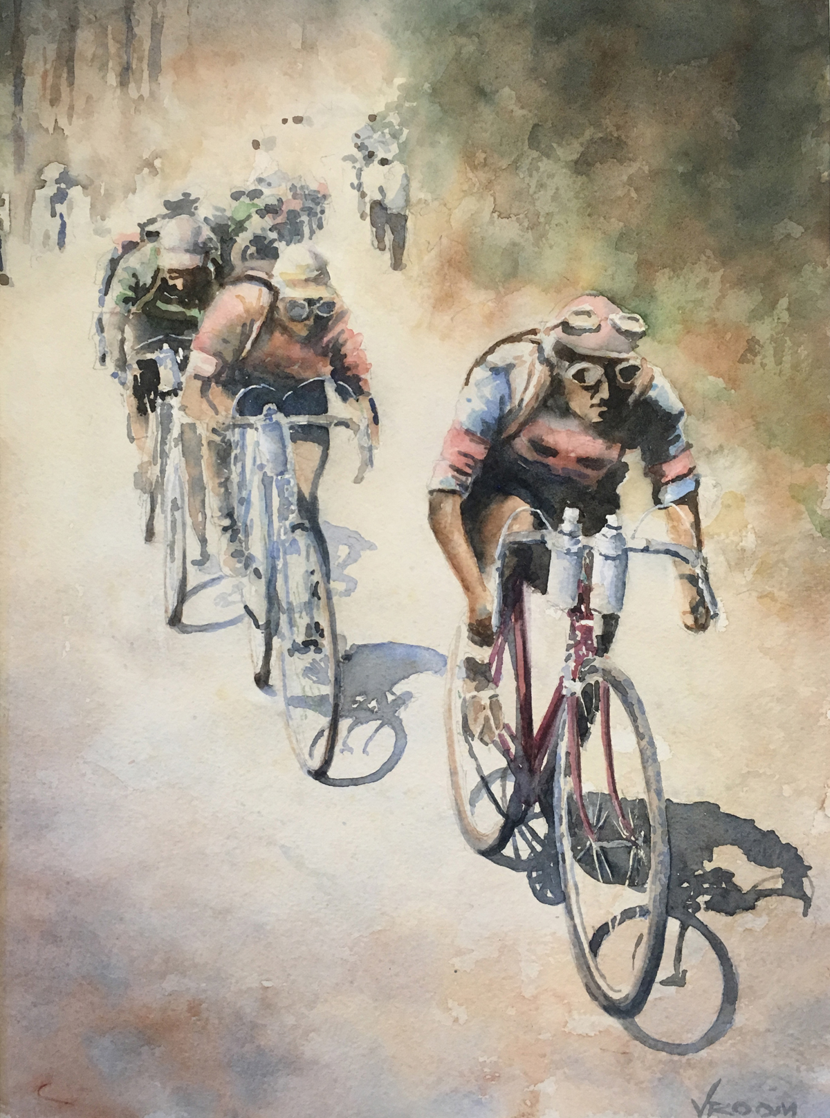 Vintage Bike Racing – The Bicycle Art of Richard Vroom