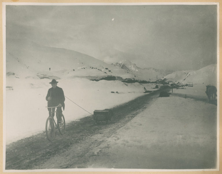 Riding A Bicycle Across Frozen Alaska — A Hundred Years Ago