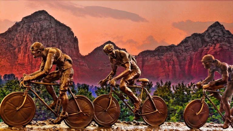 Bronze Gods of Cycling: The Bicycle Art of Cary Wolfson