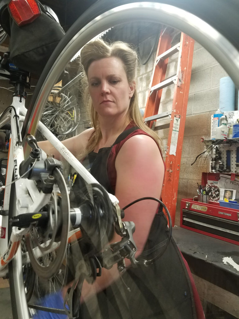 Perseverance Pays off for Commuter and Mechanic Mollie Bourdos