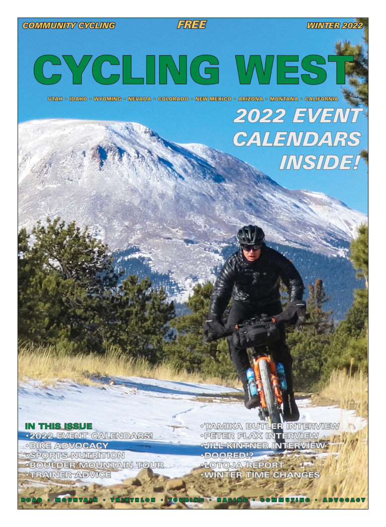 Cycling West and Cycling Utah’s Winter 2021-2022 Issue is Now Available!