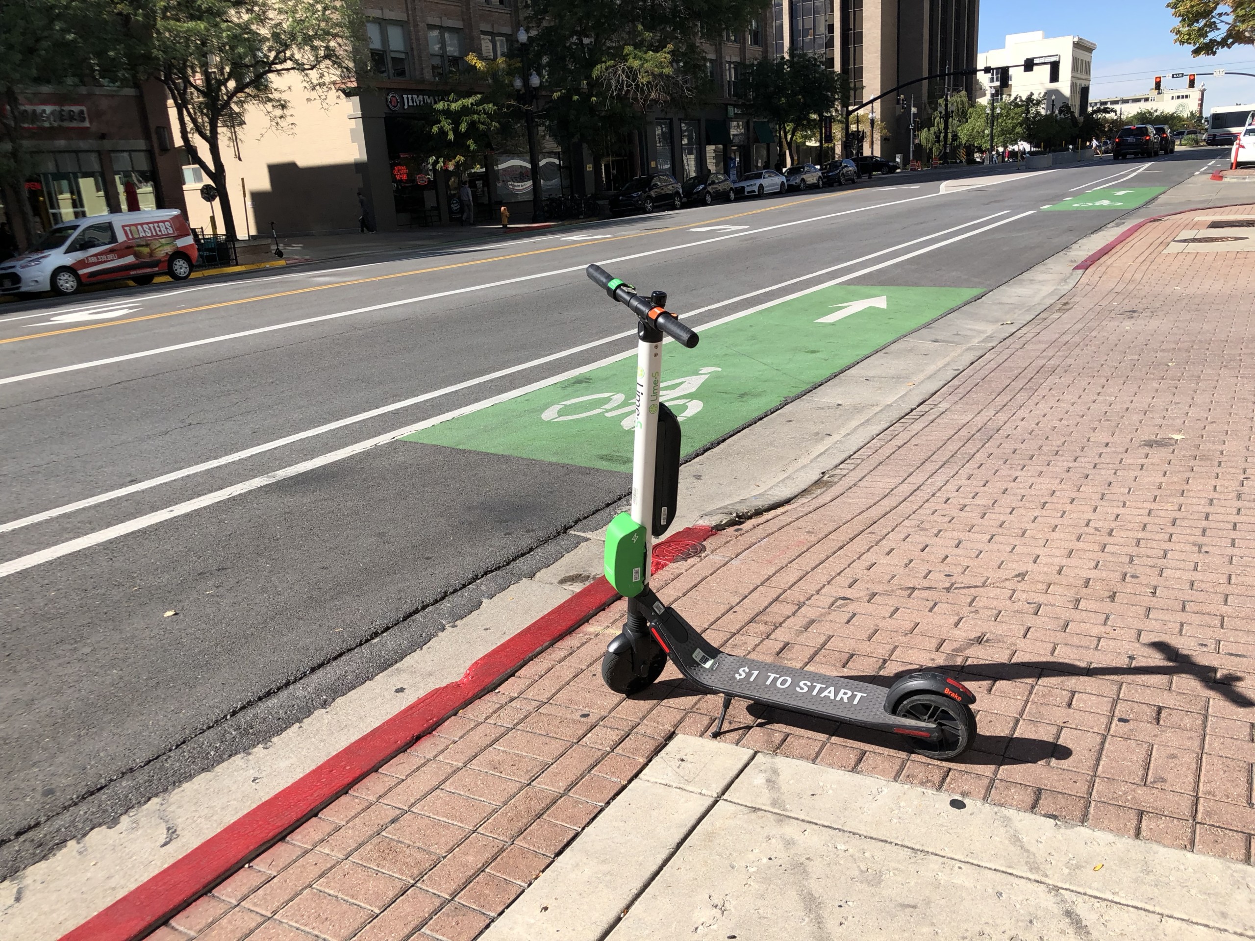 Scooter Riders & Bike Lanes