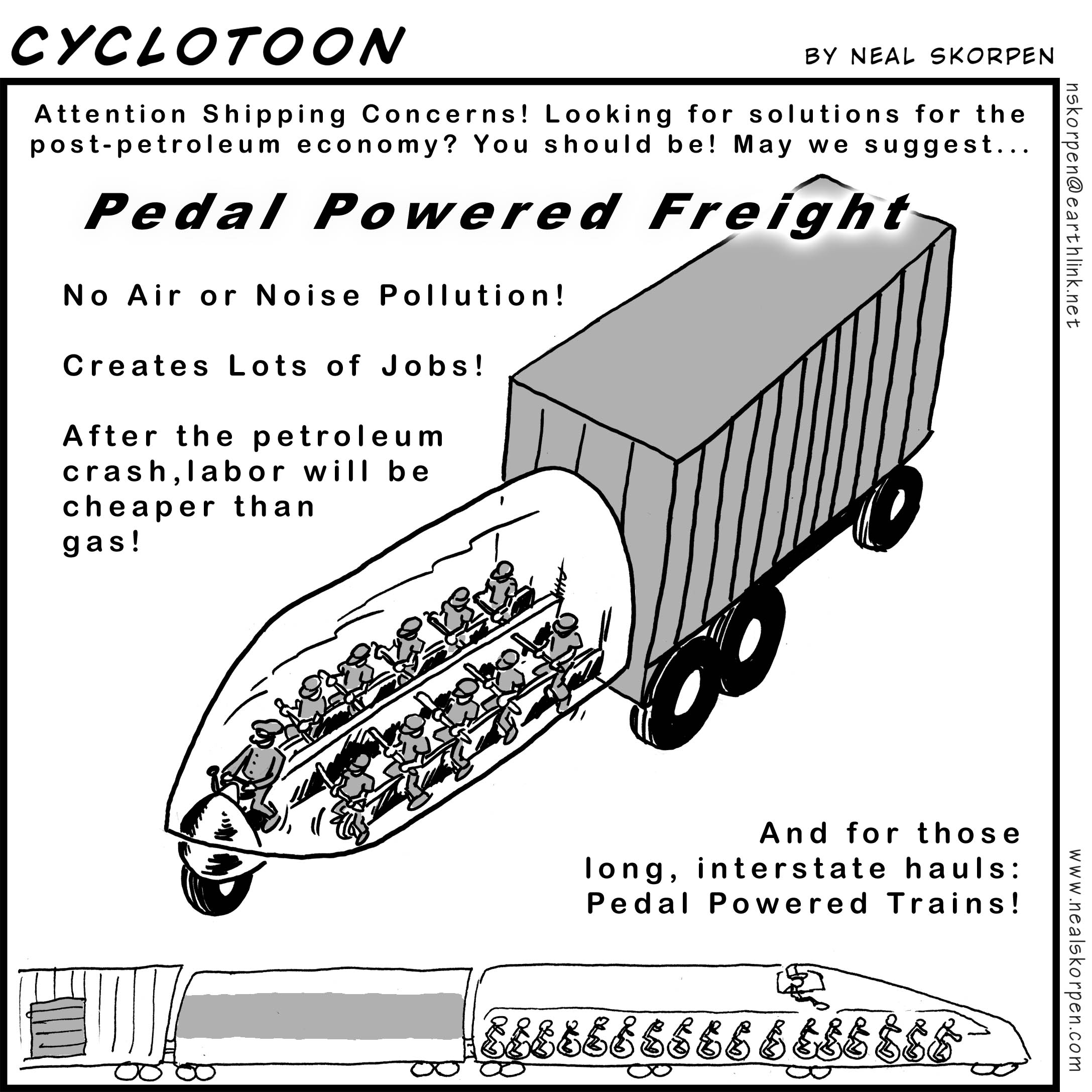Cyclotoon: Freight, by Neal Skorpen