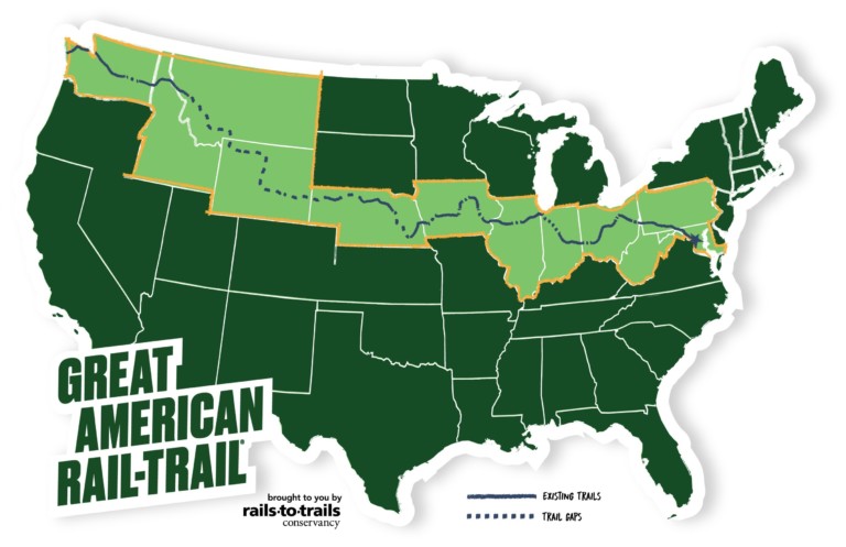 New Study Illustrates Economic Potential of the Great American Rail-Trail