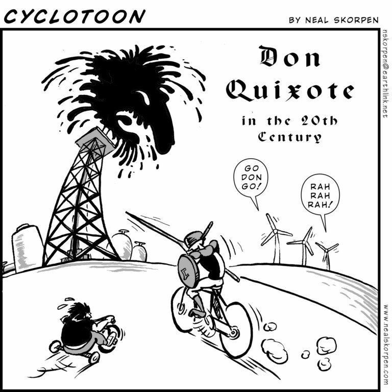 Cyclotoon: 20th Century Don Quixote, by Neal Skorpen